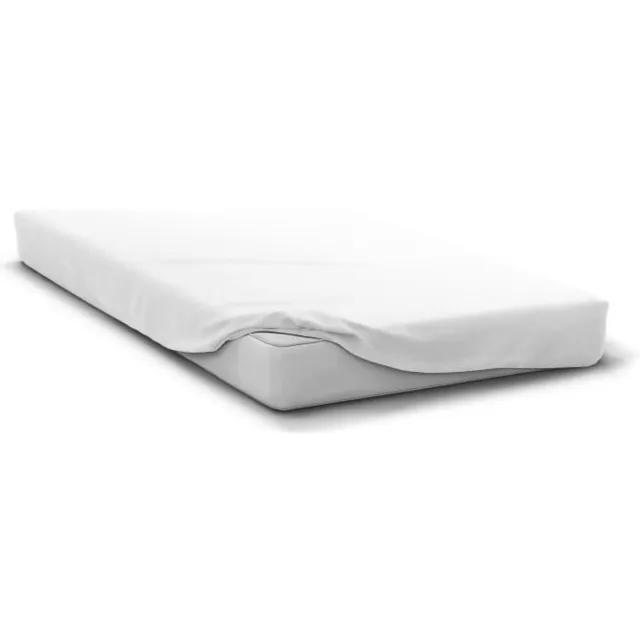 HOME LINGE PASSION Hoeslaken - HOME LINGE PASSION - HP71764 - 140 x 190 cm + Muts 30 cm - Microvezel - 82 g - Wit