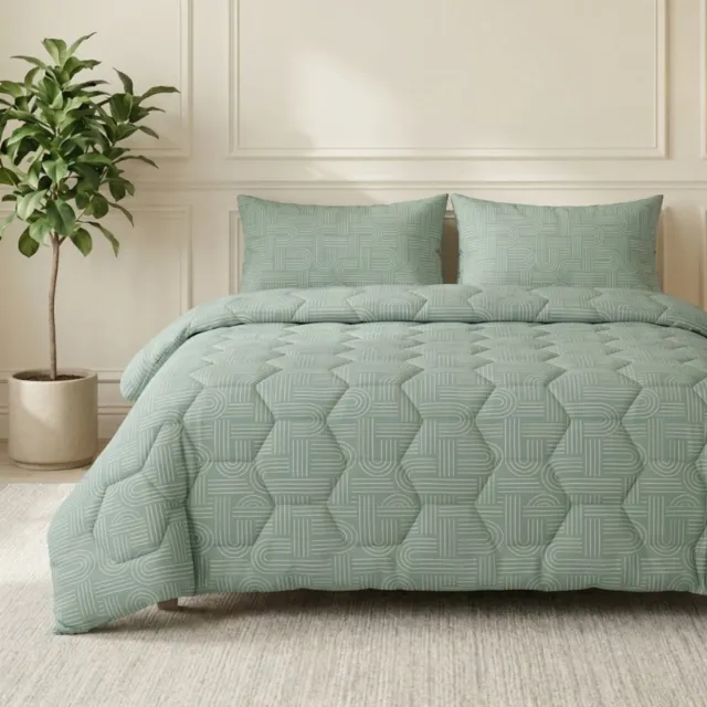 Dekbed-Discounter EazySleep Dekbed Zonder Overtrek 240 x 200 cm - Warmteklasse 2 - Wasbaar op 40 graden - Wasbaar dekbed - Thin Bow