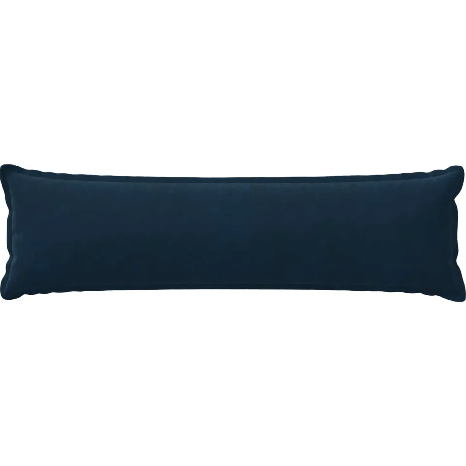 vidaXL Kussensloop HOUTEN Blauw 40 x 145 cm Microfiber Fleece, foto 2