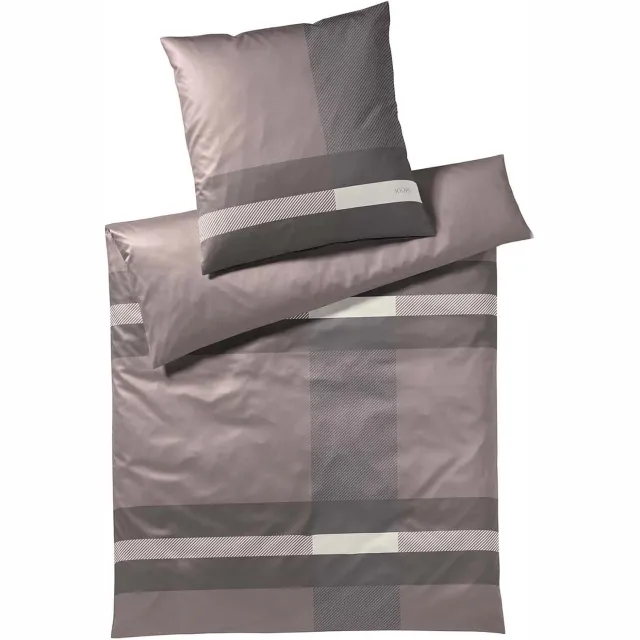 Joop! Mako Satin Beddengoed Set - Kleur Steen