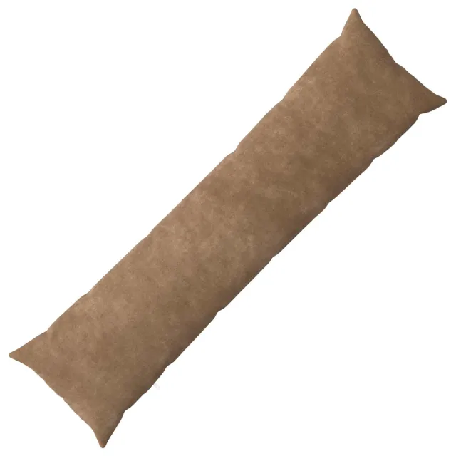 vidaXL Kussensloop HEERLEN Taupe 40 x 145 cm Microfiber Fleece