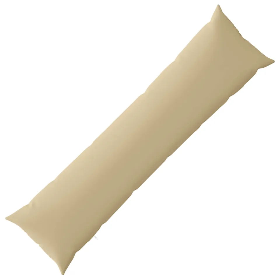 vidaXL Kussensloop HEERLEN Beige 40 x 145 cm Polyester