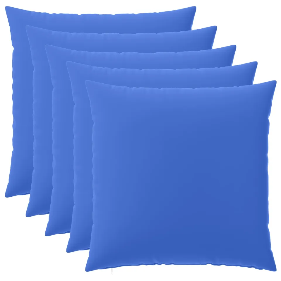 vidaXL Kussensloop 6 st HEERLEN Koninklijk Blauw 65 x 65 cm Polyester, foto 3