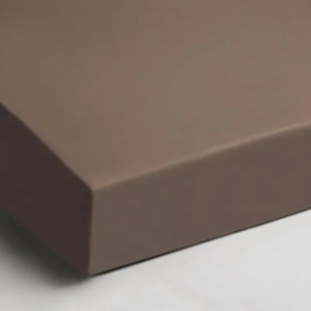 Day Dream Flanellen Hoeslaken Taupe Day Dream-90 x 200 cm Zand