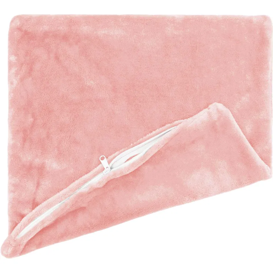 vidaXL Kussensloop 6 st HEERLEN Roze 50 x 50 cm Flanel, foto 4