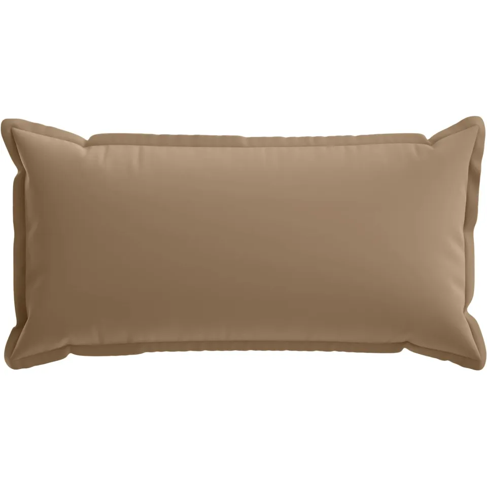 vidaXL Kussensloop 6 st HOUTEN Taupe 40 x 80 cm Polyester, foto 4