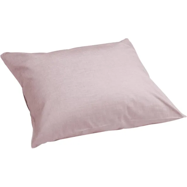 Yumeko kussensloop katoen TENCEL™ roze chambray 60x70 - Biologisch & ecologisch - 1 stuk