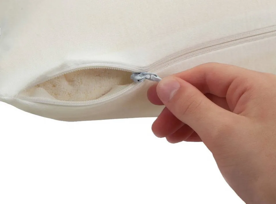 TEMPUR FIT Comfort hoofdkussensloop crème, foto 3