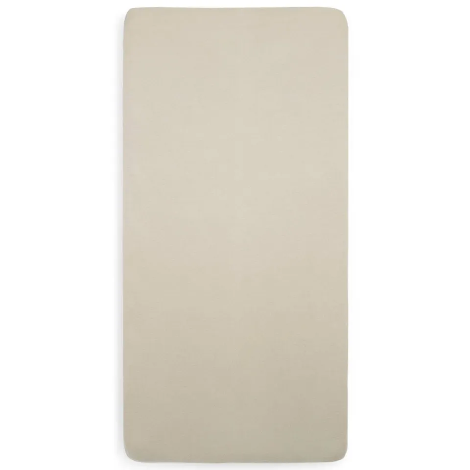 Jollein jersey baby ledikant hoeslaken 60x120cm nougat beige, foto 2