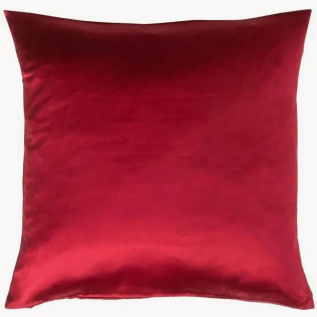 Sichou Zijde-satijnen kussenhoes Amare van 22 momme 6A premium moerbeizijde Rood