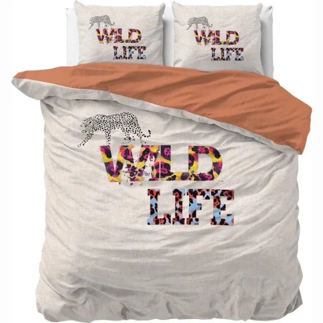 Welterusten Wild Life Dekbedovertrek - 240x200/220 + 2 kussenslopen 60x70 multi