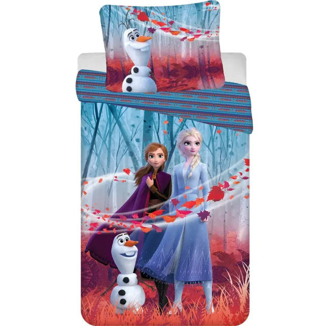 Disney Frozen Dekbedovertrek, Sister - Eenpersoons - 140 x 200 cm - Katoen Multi