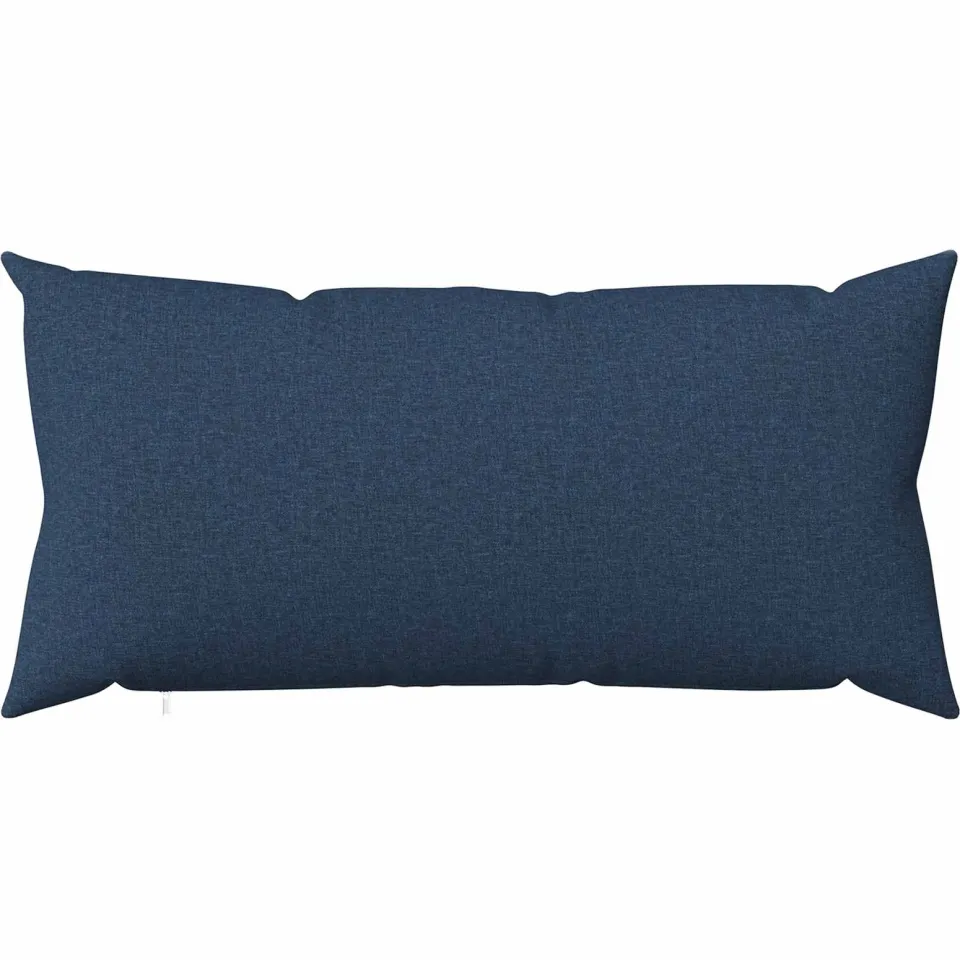 vidaXL Kussensloop 2 st HEERLEN Blauw 40 x 70 cm Stof
