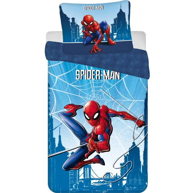 Spider-Man Dekbedovertrek Spider Sense - Katoen Multi kleuren