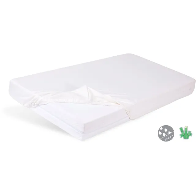Matex Bamboo Serie - Waterdichte Matrasbeschermer - 180x200x20 cm - Anti-allergisch - Ademende Jersey