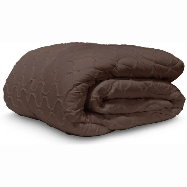Zydante Easy Dekbed - Tufted Curve - Bruin / 200x200 cm