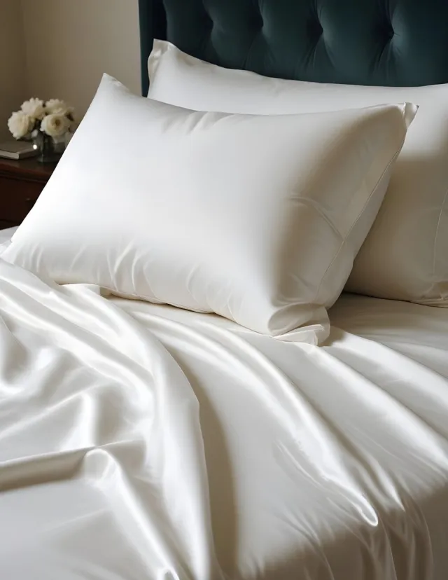 inSilk Zijden Kussensloop - Gebroken Wit - 70 x 60 cm - Premium Kwaliteit - inSilk - 100% Zijde - Hypoallergeen - Goed voor Huid en Haar