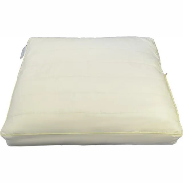 Slaap Vaak Kapok Box Hoofdkussen Set (2 Stuks) - 100% Java Kapok - 50x60x10 cm - Ecru