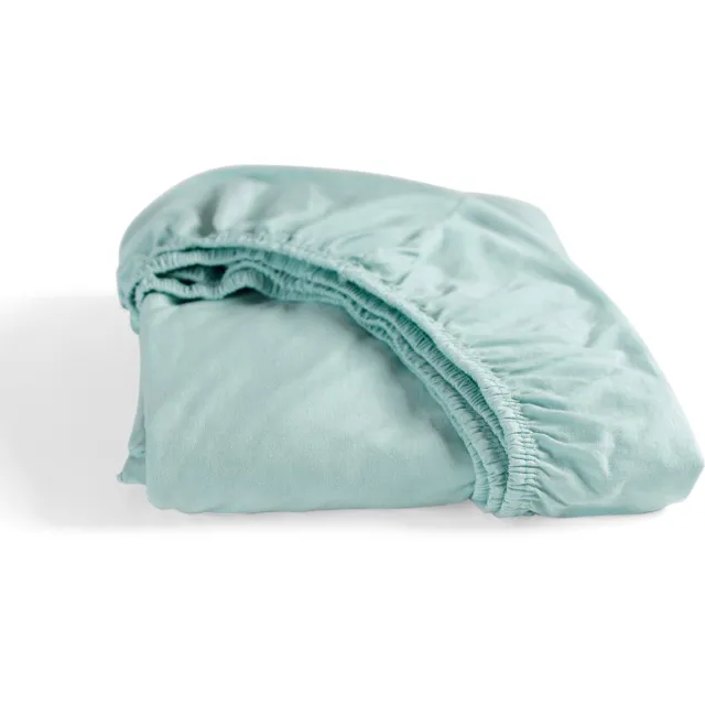 Cinderella hoeslaken - 180x220cm & 200/200cm - Jersey - Groen - Tot 25cm matrashoogte