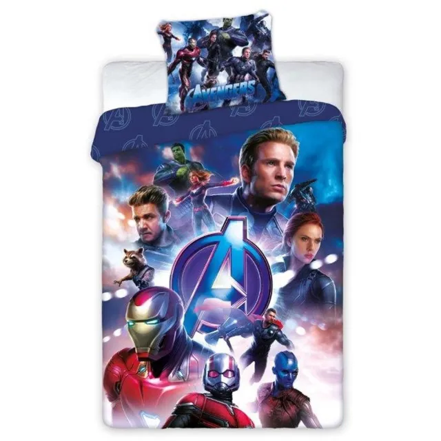Marvel Avengers Dekbedovertrek team - 140 x 200 cm - 70 x 90 cm Multicolor