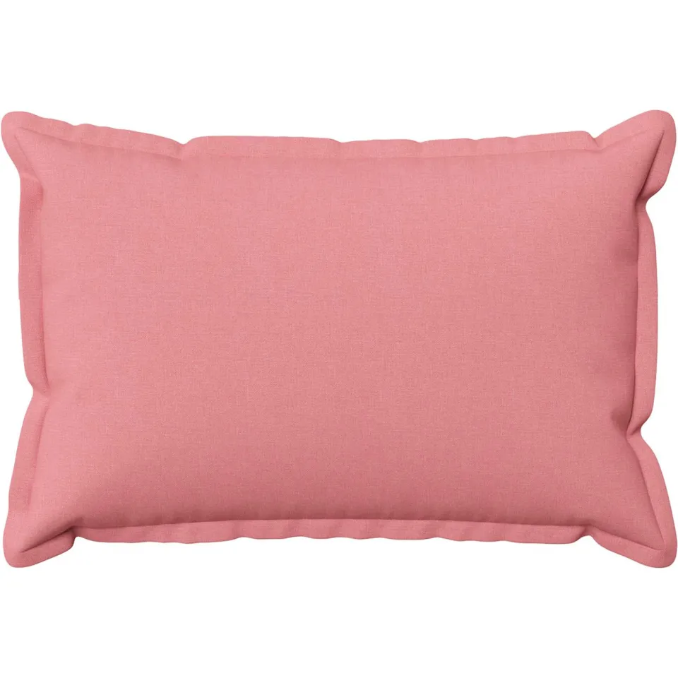 vidaXL Kussensloop 2 st HOUTEN Roze 40 x 60 cm Faux Linnen