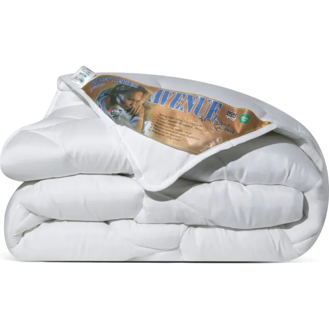 Avenue All Year Dekbed Enkel 140x200 cm - Anti Allergie Dekbed - Wolkenzacht en Soepel - Eenpersoons Dekbed Wit