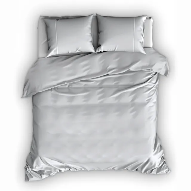 Cascina Colorini TC220 Dekbedovertrek 240x200/220 Divina silver/wit