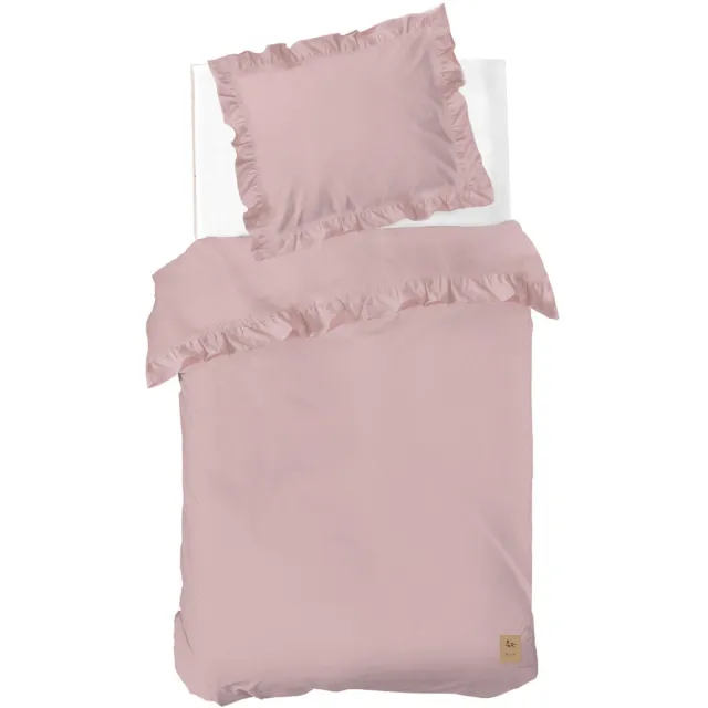 Dindi Home Dekbedovertrek Candy Clouds - 140x220 - 100% katoen - Roze
