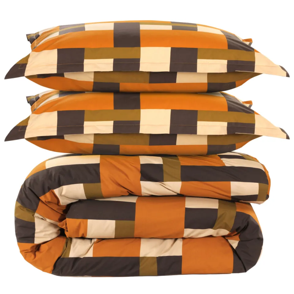 Studio LIVIT percale katoenen dekbedovertrek 2-persoons (200x220 cm) multi
