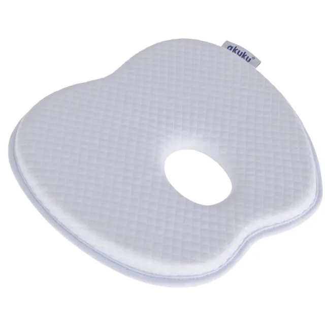 Akuku Orthopedisch babykussen anti-allergie - Hoofdkussen wit