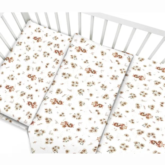 Zavelo Peuter Dekbedovertrek Duckie Beige Beige - Duckie