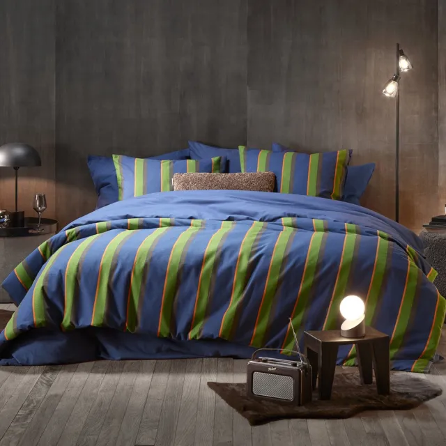 De Witte Lietaer Dekbedovertrek Aran Copa - Hotelmaat - 260 x 240 cm - Katoen Flanel Multi