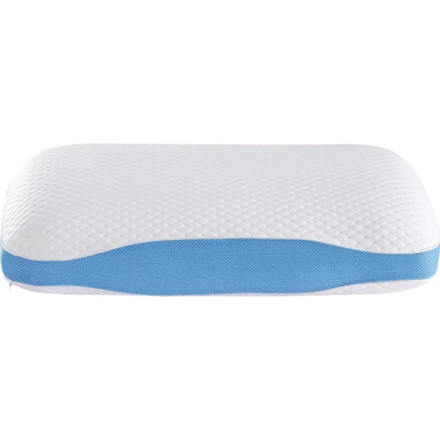 Better Nights BetterNight Cloud soft - Verkoelend hoofdkussen - traagschuim met gel - verkoelende hoes wit