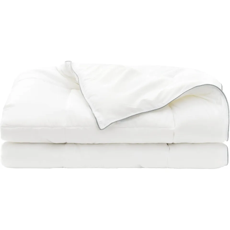 vidaXL Dekbed 135x220 cm Zomer 200 GSM Australisch Wol Wit, foto 4