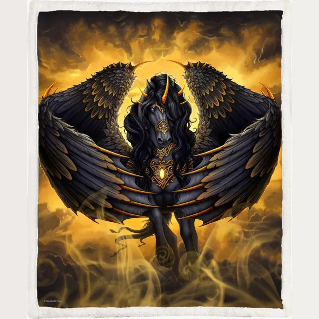 The Coloured House Pegasus Fleece Deken 150*200cm Pegasus Multicolor