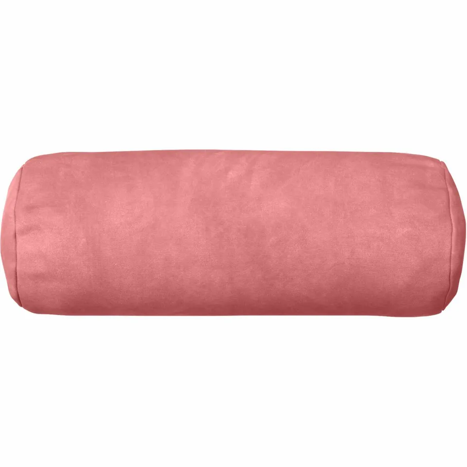 vidaXL Kussensloop 2 st HEERLEN Roze Dia. 15 x 40 cm fluweel, foto 4