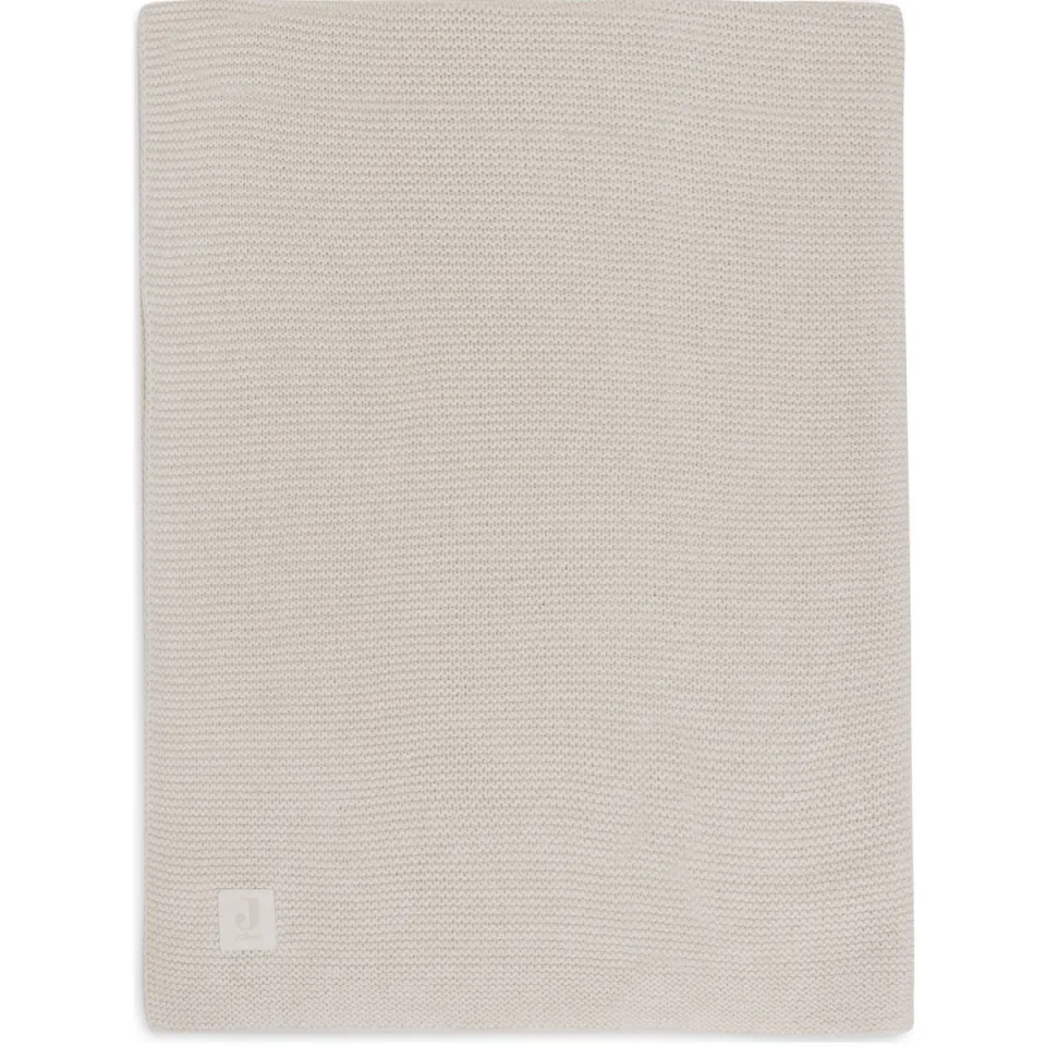 Jollein wiegdeken Basic Knit Oatmeal beige, foto 3