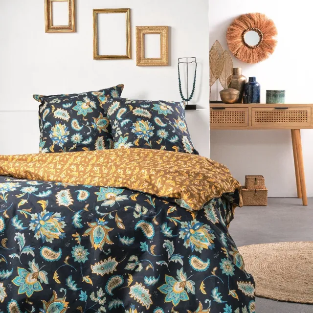 Today Tweepersoonsbedset - TODAY - Sunshine 11,45 - 220 x 240 cm - 100% Bedrukt katoen Schwarz