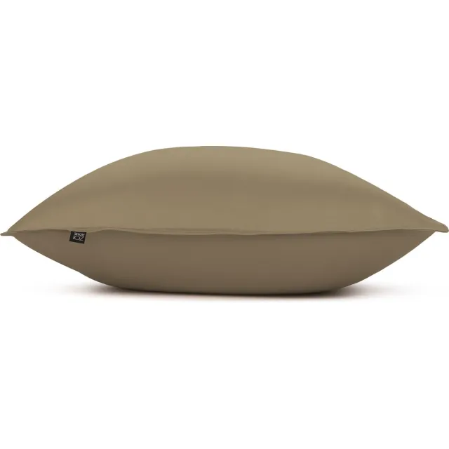 Zohome Satinado Kussensloop - Taupe - 80x80cm - Taupe