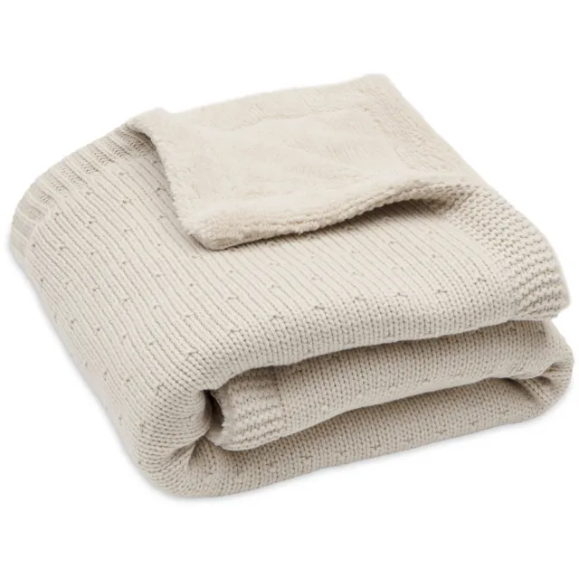 Jollein baby wiegdeken 75x100 cm - beige