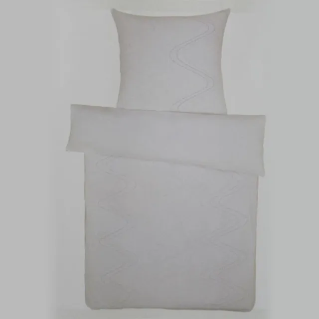 Mexx Voque Dekbedovertrek - Litsjumeaux - 240x200/220 cm - White Wit