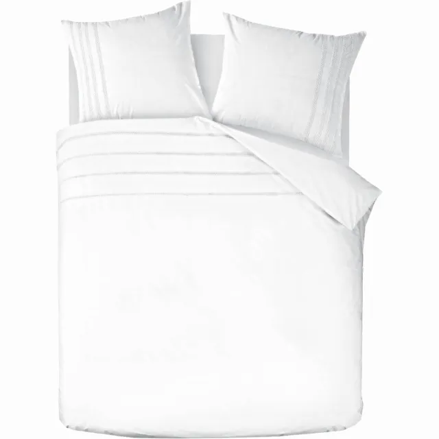 Lanotte® Dekbedovertrekset Lanotte® - 140x200/220 + 1*60x70 - Amalfi Collectie - Lace White