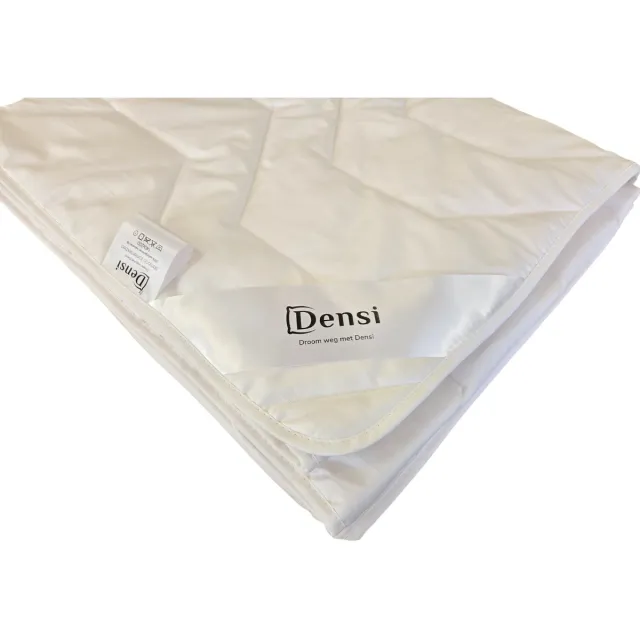 Densi Bamboo Zomer - Dekbed – 140x200 cm - Bamboe vezel vulling - Katoensatijn tijk - Licht, Fris & Natuurlijk Comfort Zomerdekbed wit