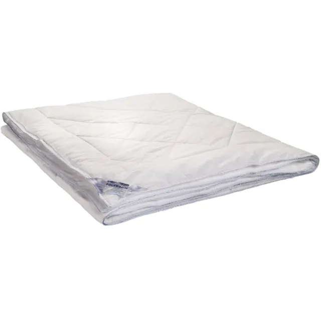 Polydaun Katoen dekbed - zomerdekbed – eenpersoons - 140x220 cm - wit