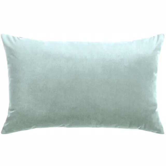 art+design Wervelende Kussenhoes 65x40cm - Zacht Velours in Mintgroen