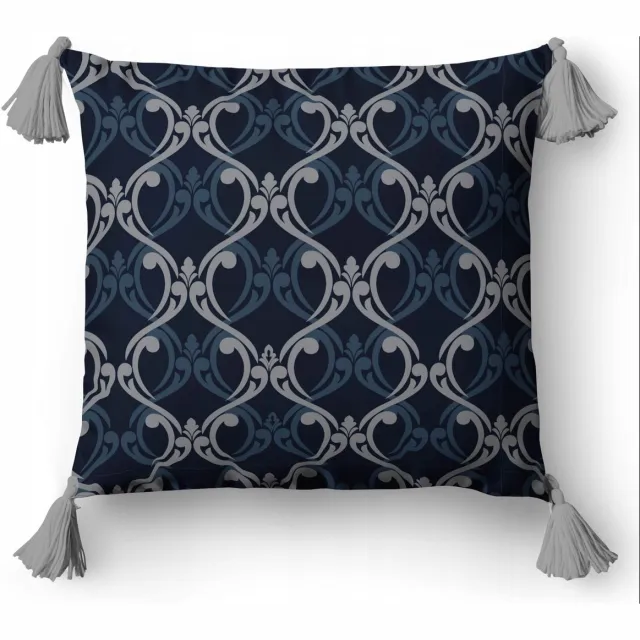 home collection Detexpol Sierkussenhoes 45x45cm - Ornament Stijl meerkleurig