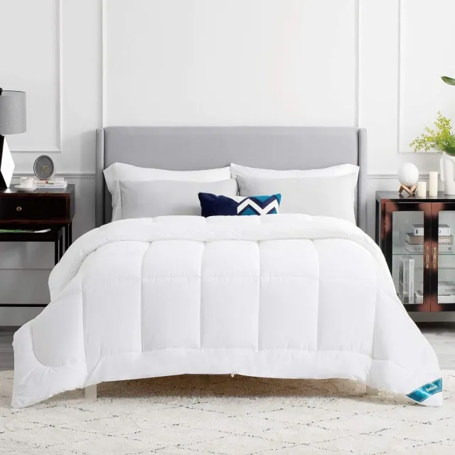 Solacis Dekbed zonder overtrek en wasbaar - Hoesloos - Dekbed - Zonder hoes - Wasbaar - Must have! wit