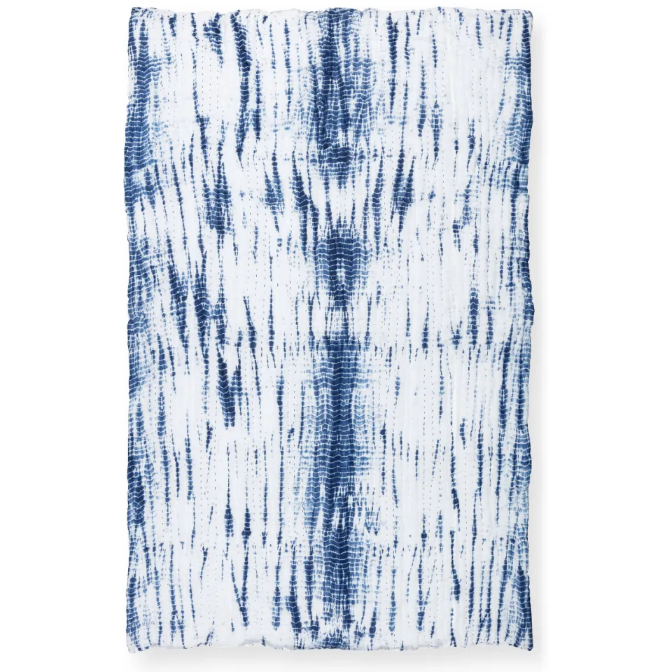 vtwonen Tie-Dye plaid blauw-wit, foto 2