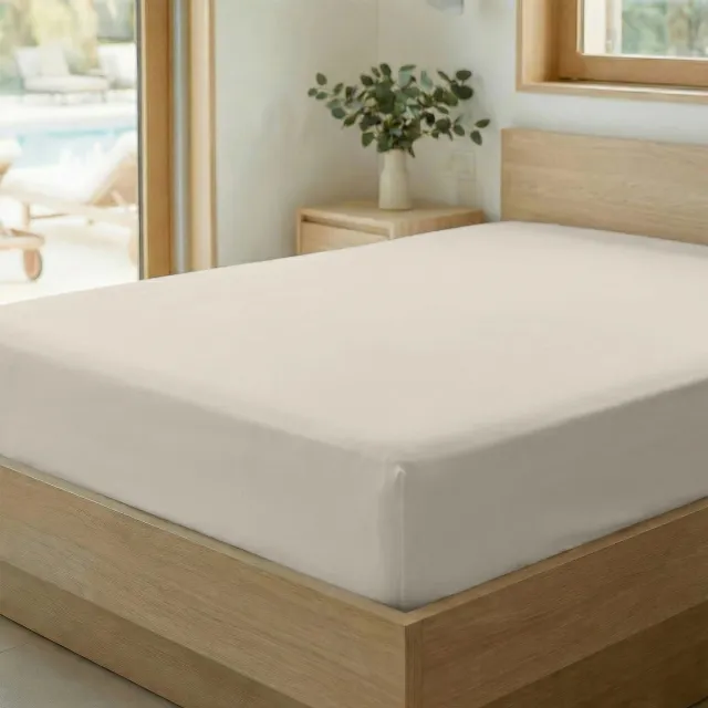 Zelesta Special Cooling Serene Hoeslaken - Crèmewit 160x200cm