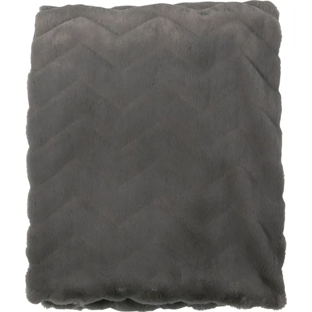 Côté Table Refuge plaid grijs